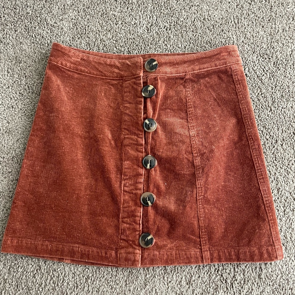 Corduroy skirt